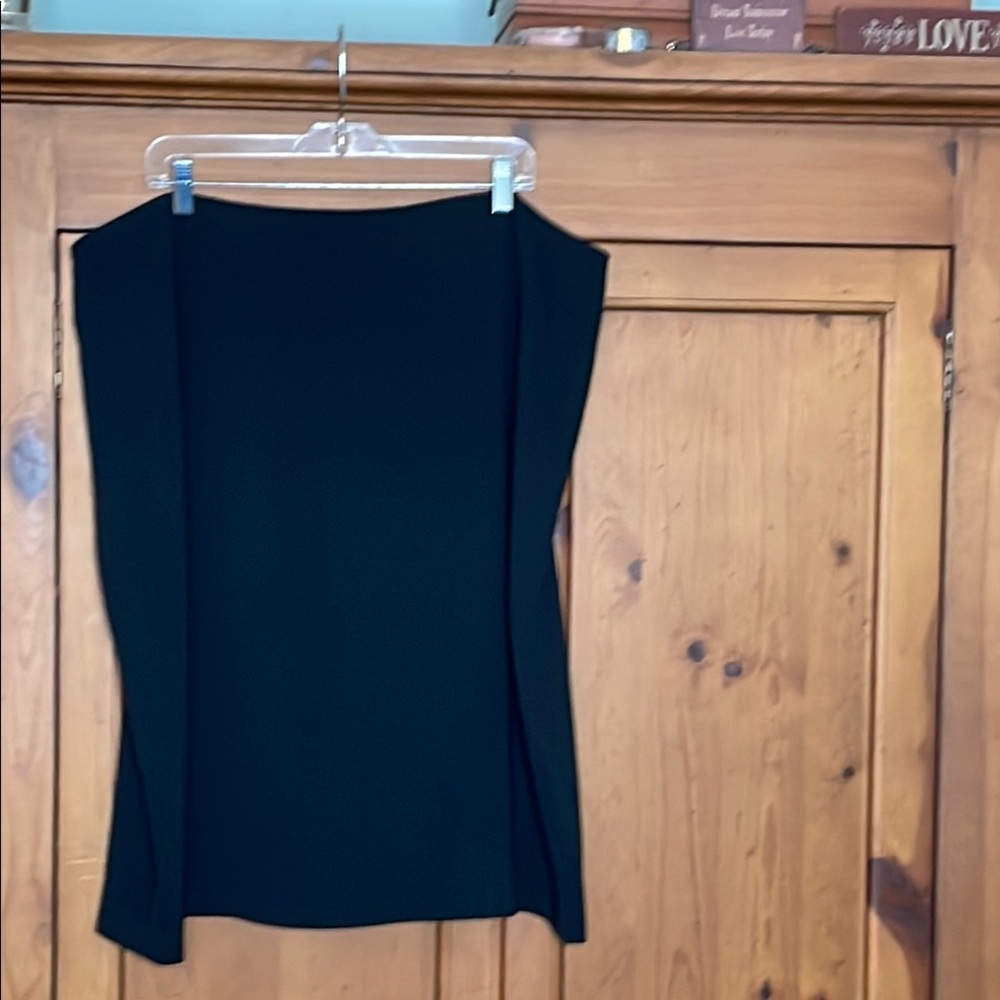 Jones New York Black Midi Skirt